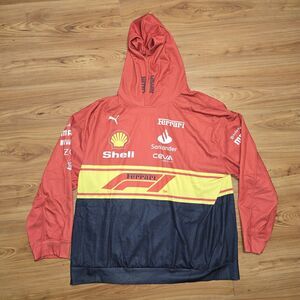 Scuderia Red Ferrari Formula 1 Hoodie Sweatshirt Men's Size 3XL